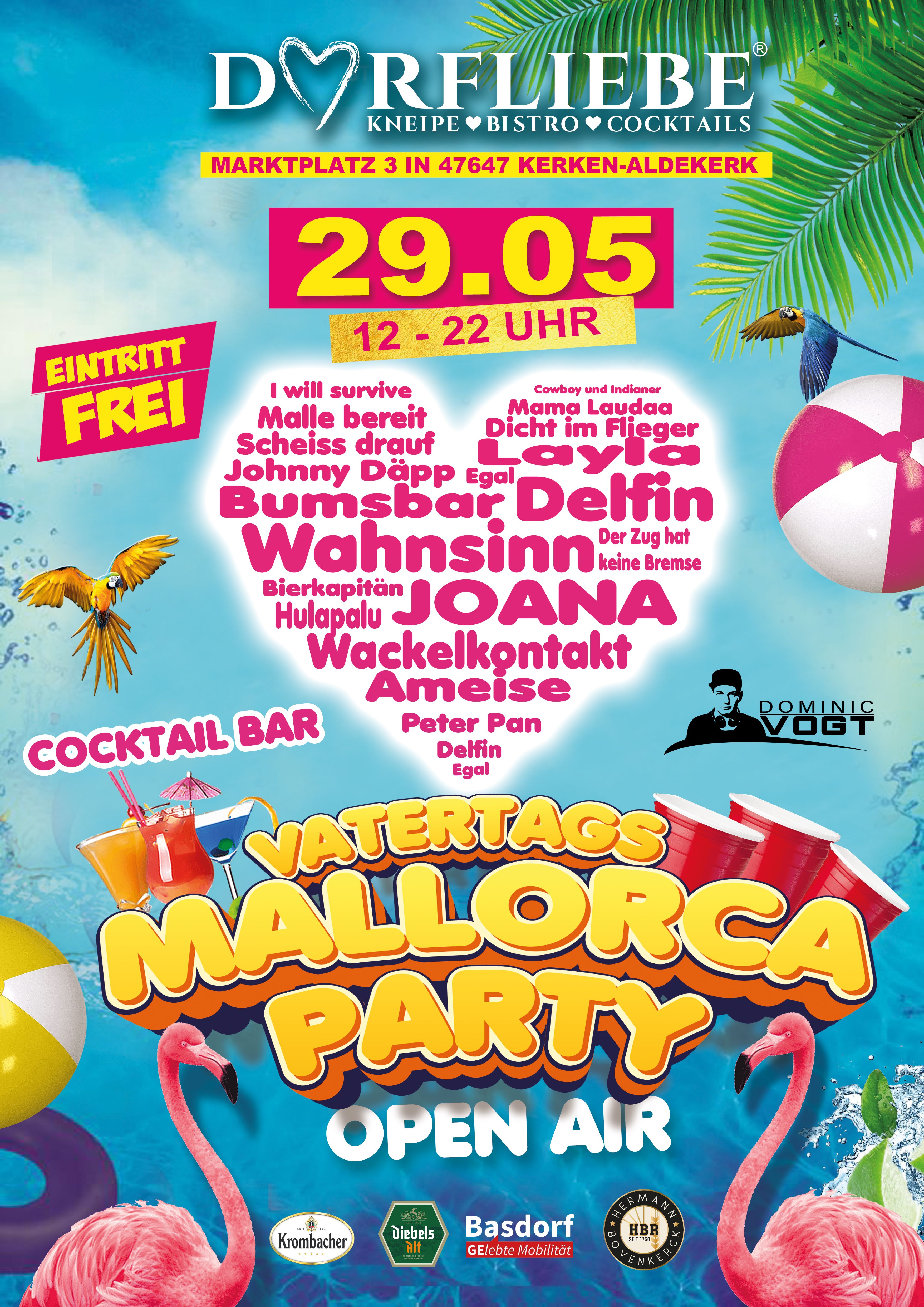 Plakat Dorfliebe Mai